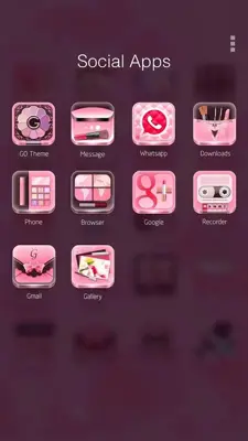 Make-up Case GOLauncher EX Theme android App screenshot 2