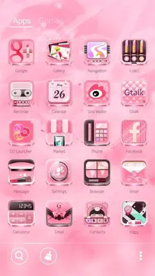 Make-up Case GOLauncher EX Theme android App screenshot 3